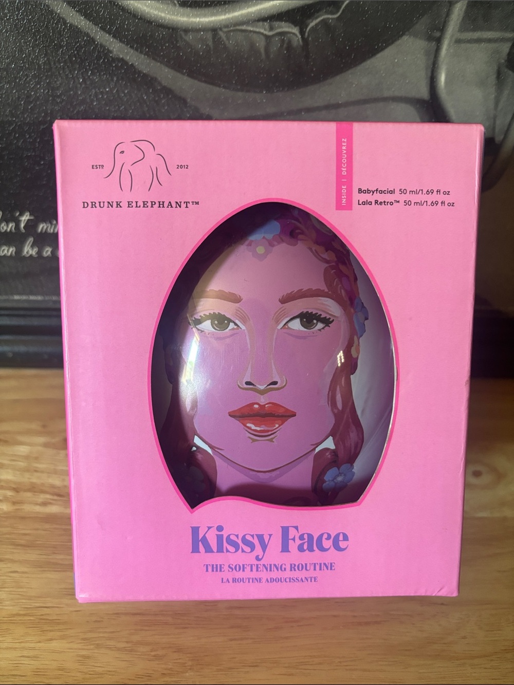Drunk Elephant KissyFace Cosmetic Case, No Skincare Included